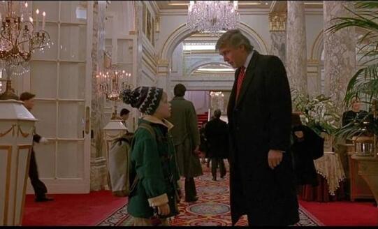 特朗普電影鏡頭被剪掉