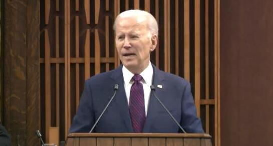 拜登稱為中國(guó)的進(jìn)步鼓掌