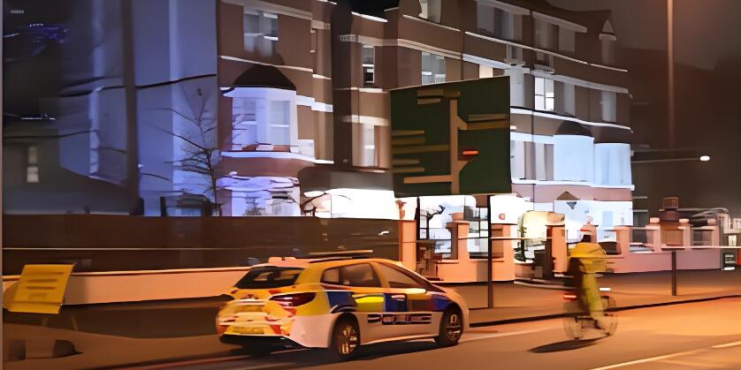 英國倫敦發生潑酸襲人事件