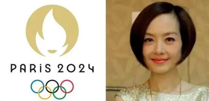 陳魯豫回應撞臉巴黎奧運會會徽