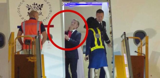 馬克龍被打臉后說了啥