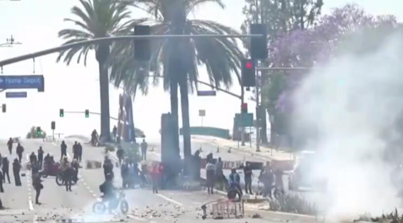 美國洛杉磯騷亂有多嚴重