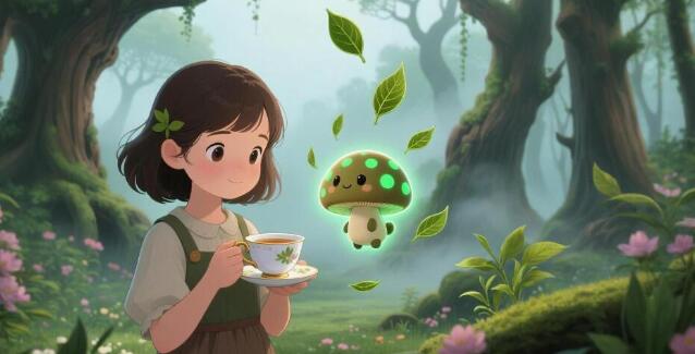 用東方樹葉養(yǎng)茶菌當(dāng)寵物?